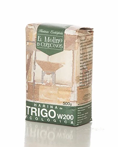 Harina de Trigo Ecológica Blanca W-200 (0.5 Kg)