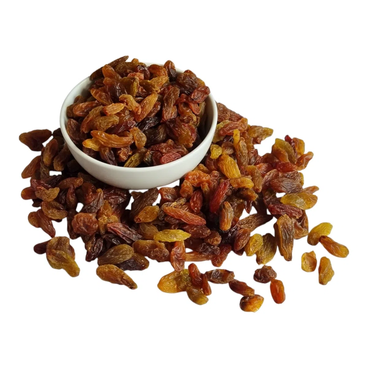 Pasas sultanas 2kg, Uvas pasas Sultanas, Uvas pasas jugosas para snacks, productos de panadería o como ingrediente en diversos platos, Ideal para toda la familia, Calidad 1A