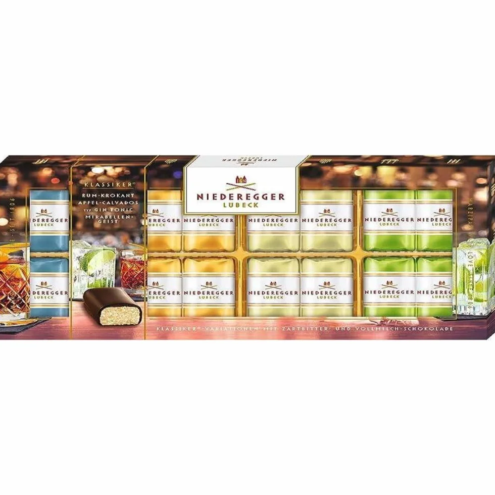Niederegger Assorted Liqueur Marzipan Mini Loaves 200 g