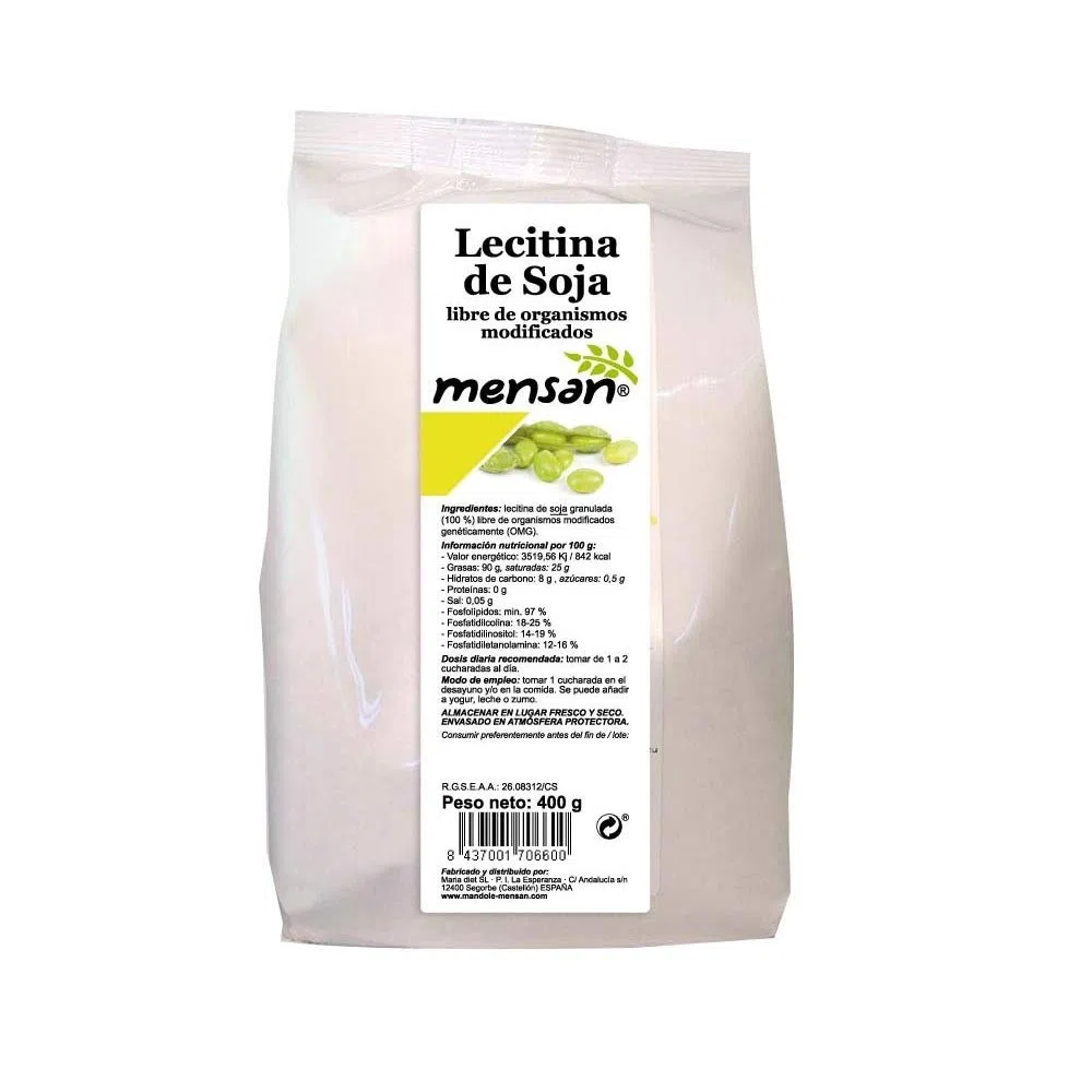 Lecitina Soja No Transgenica 400 gr