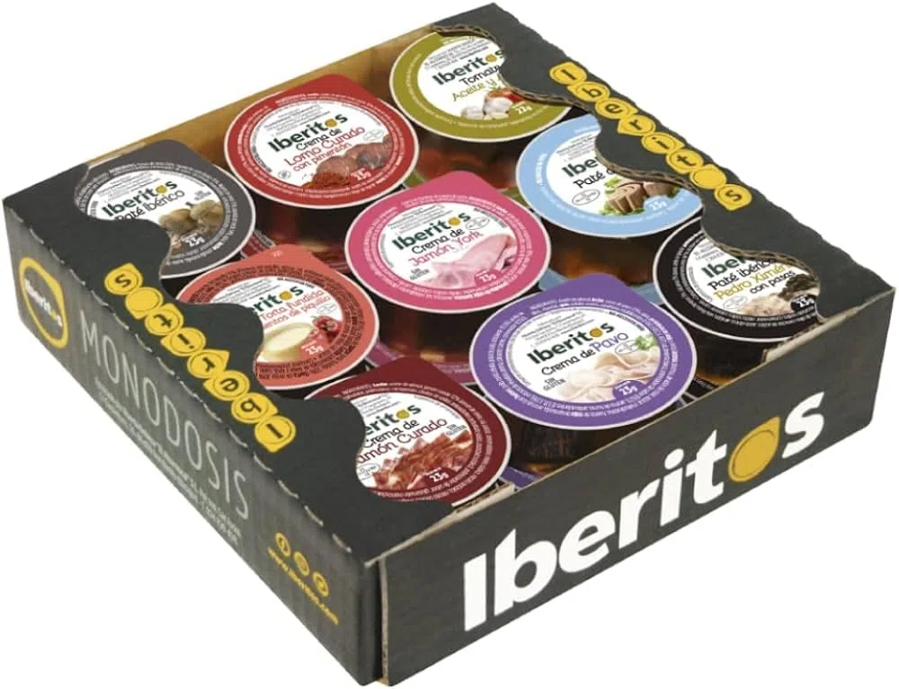 BANDEJA VARIADA DE IBERITOS IDEAL PARA REGALAR GOURMET EXTREMADURA