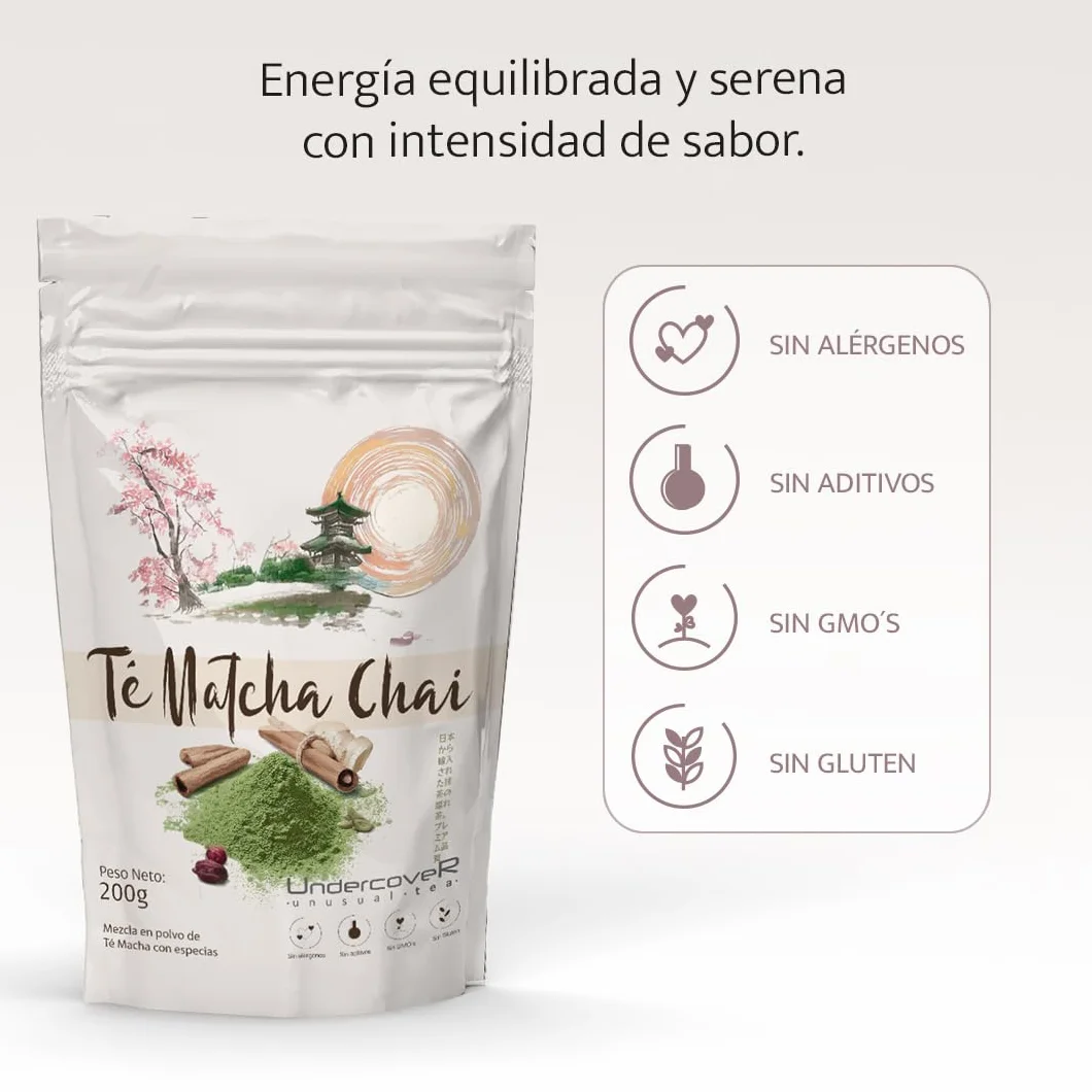 Té Matcha Origen 100% Japón Provincia Kagoshima 200g Grado Premium