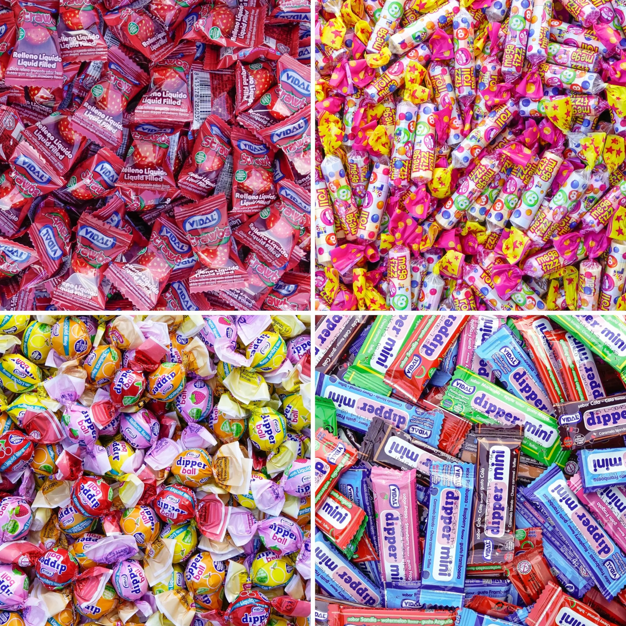 GOLOSIN MegaPack Magnum Caja de Chuches 120 Unidades 15 Variedades