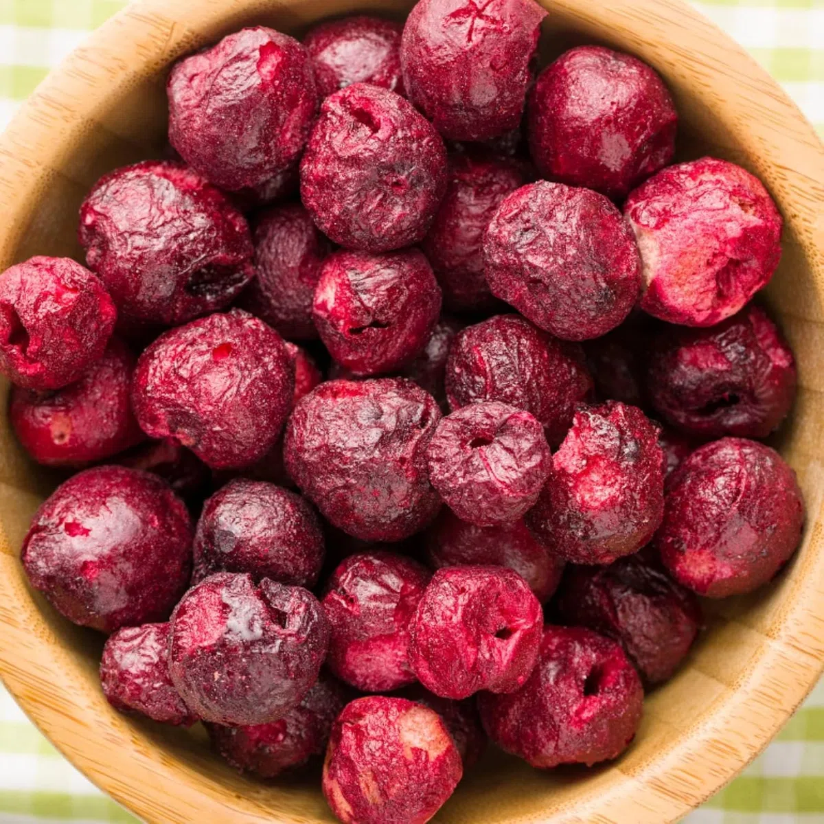 HiFood cerezas liofilizadas 25 g – frutas enteras, sin azúcares añadidos ni conservantes, de sabor natural