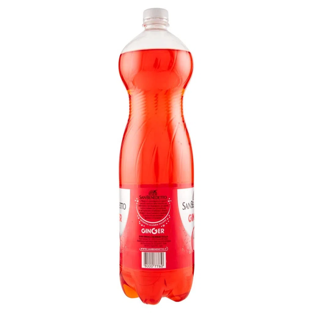 12x San Benedetto Ginger Drink Beverage 1.5l Aperitif!