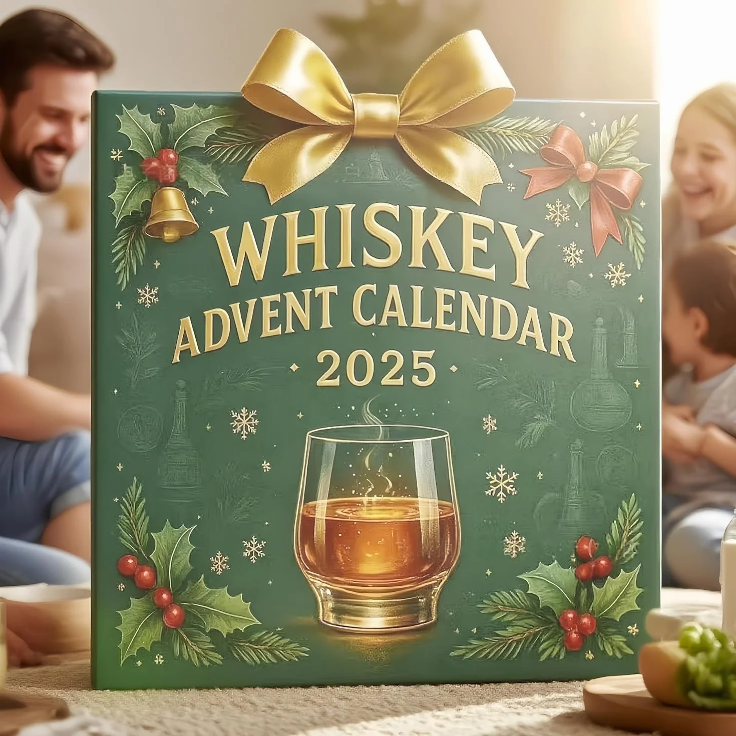 Calendario de Adviento de whisky 2025, 24 muestras de whisky de alta calidad para cuenta regresiva y regalo, un viaje de degustación diaria a través de los sabores del whisky del mundo (B)