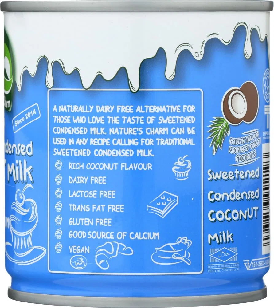Nature's Charm Sweetned Condensed Coconut Milk, 11.25 Oz. (Pack of 3)