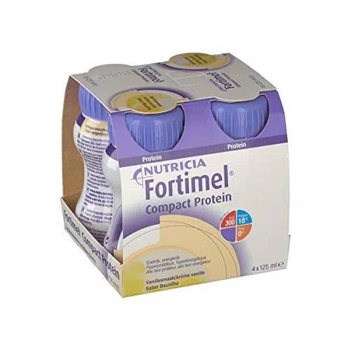 Nutricia Fortimel Compact Protein Aroma Vainilla 4 x 125 ml