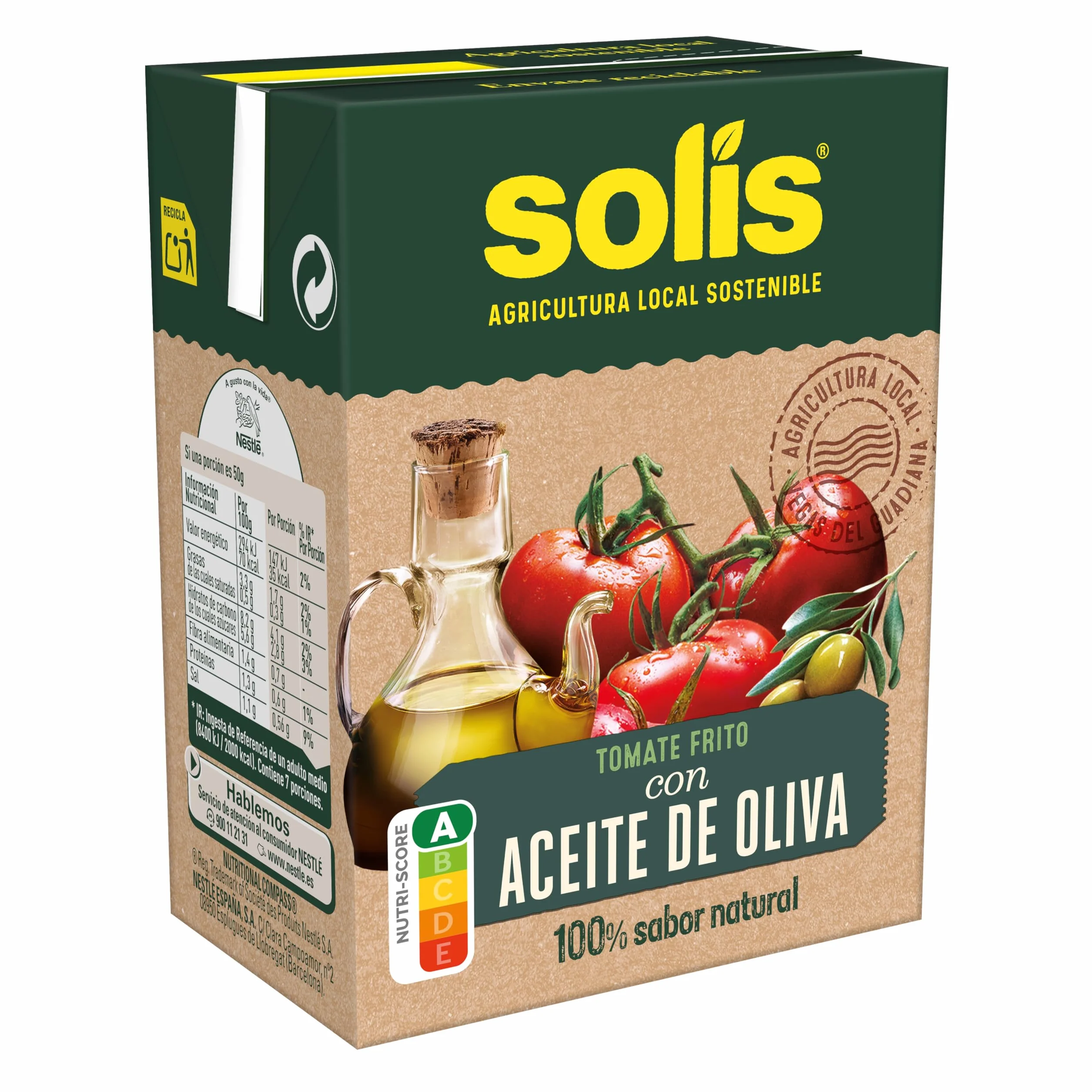 Solis Salsa de tomate COMBI OLIVA 12 x 350 g