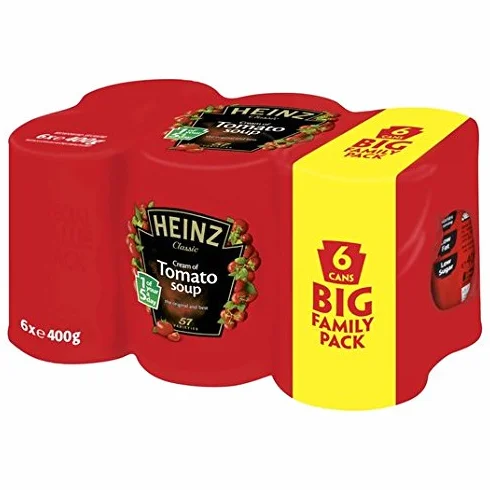Heinz - Crema clásica de sopa de tomate (400 g) - Paquete de 6 por Heinz