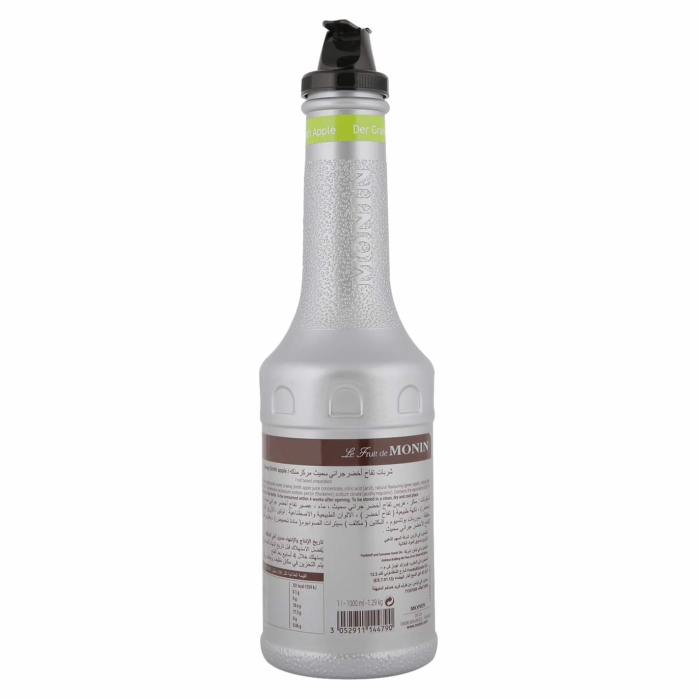 Monin Puré Green Apple 1000 ml