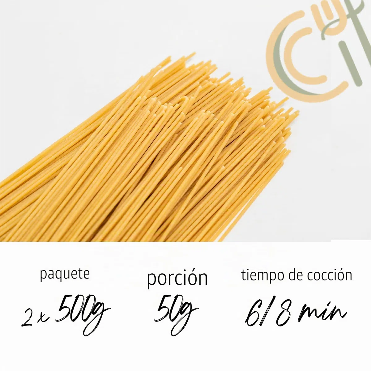 Espaguetis Keto Cero Carbohidratos 500 GR para Dieta Keto o Baja en Carbohidratos - Solo 4 Carbohidratos y 0,25 g de Azúcares por Porción