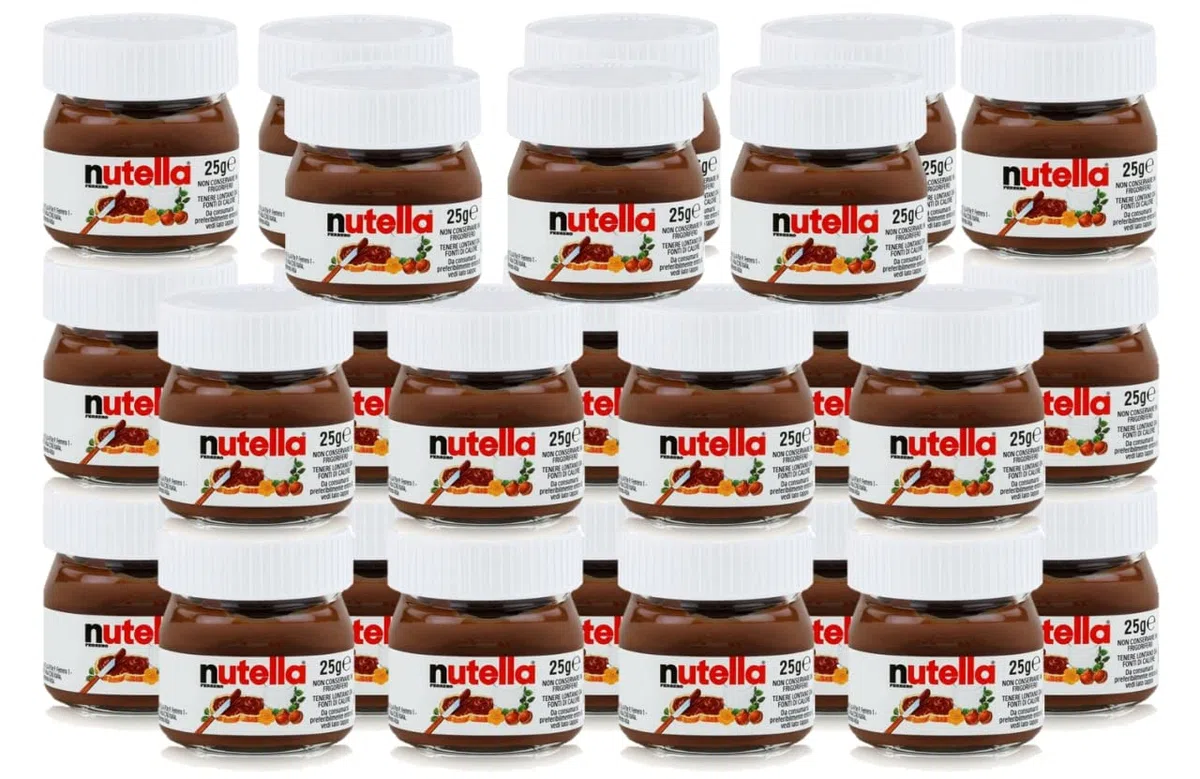 NuteIIa - Crema de Cacao y Avellamas para untar 25 gr x 26 uds - Pack Promoo