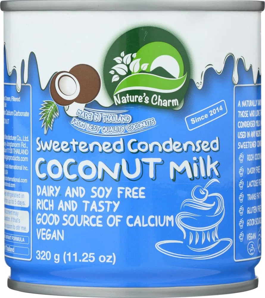 Nature's Charm Sweetned Condensed Coconut Milk, 11.25 Oz. (Pack of 3)