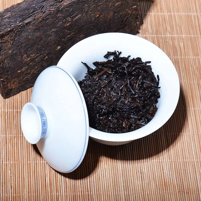 Shu Puer Materia Prima Vieja Madura China Té Puerh de Ladrillo 250g (250g*2)