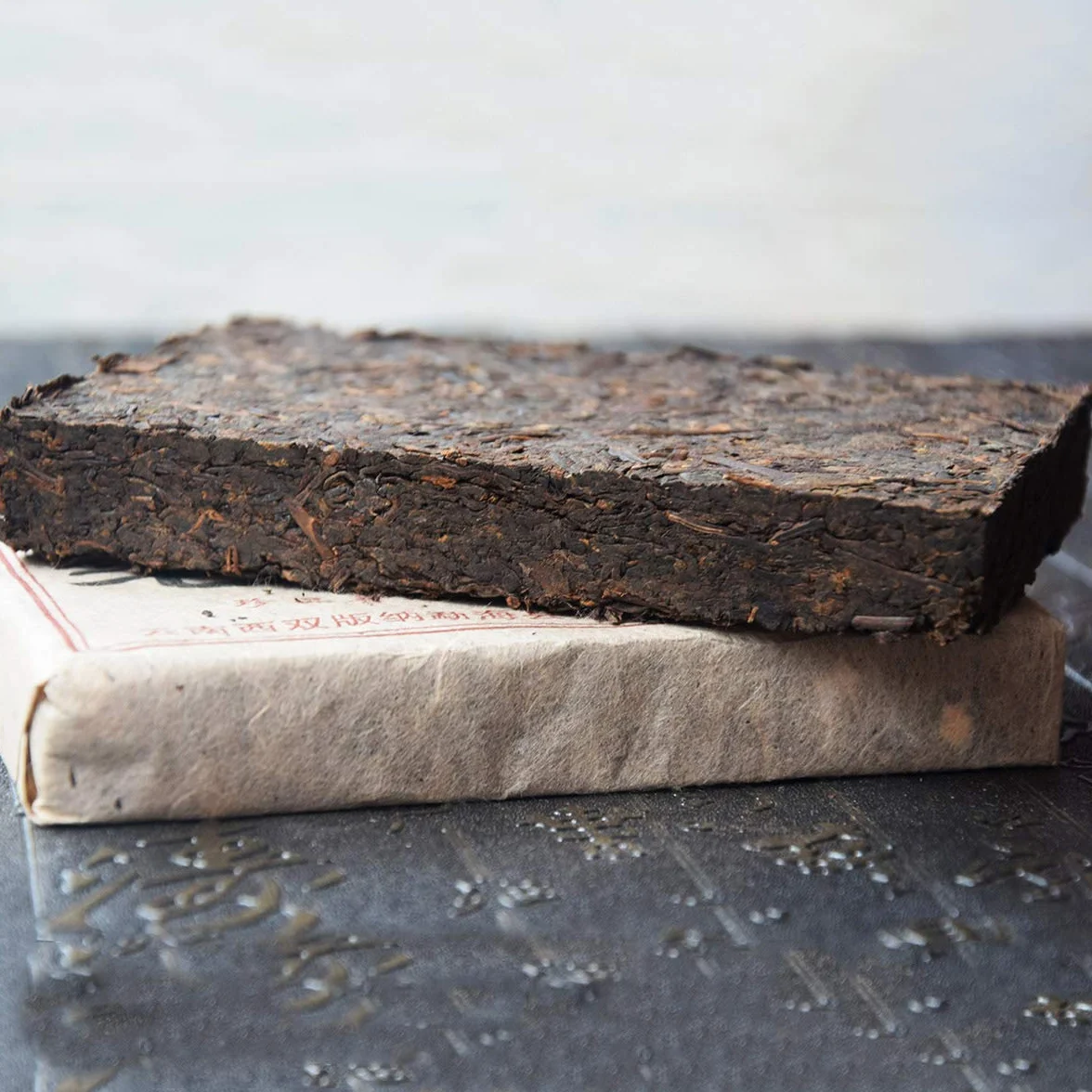 250g Ladrillo de té Yunnan Old Puer Maduro Pu Erh Antiguo Pu-erh Árbol Puerh Té negro