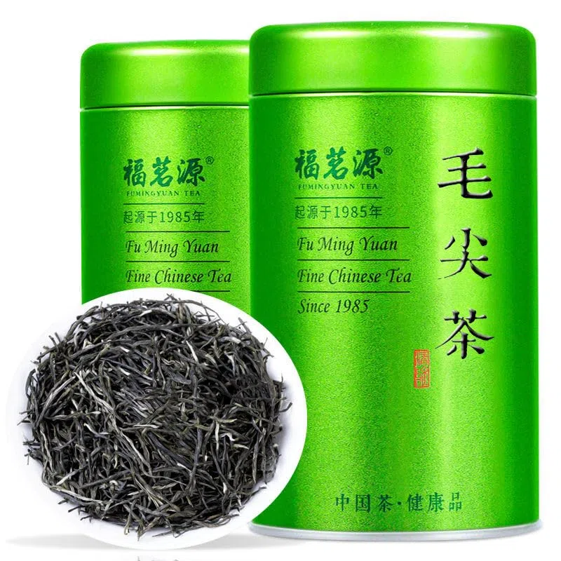 125g té verde Maojian original enlatado té verde orgánico cuidado de la salud