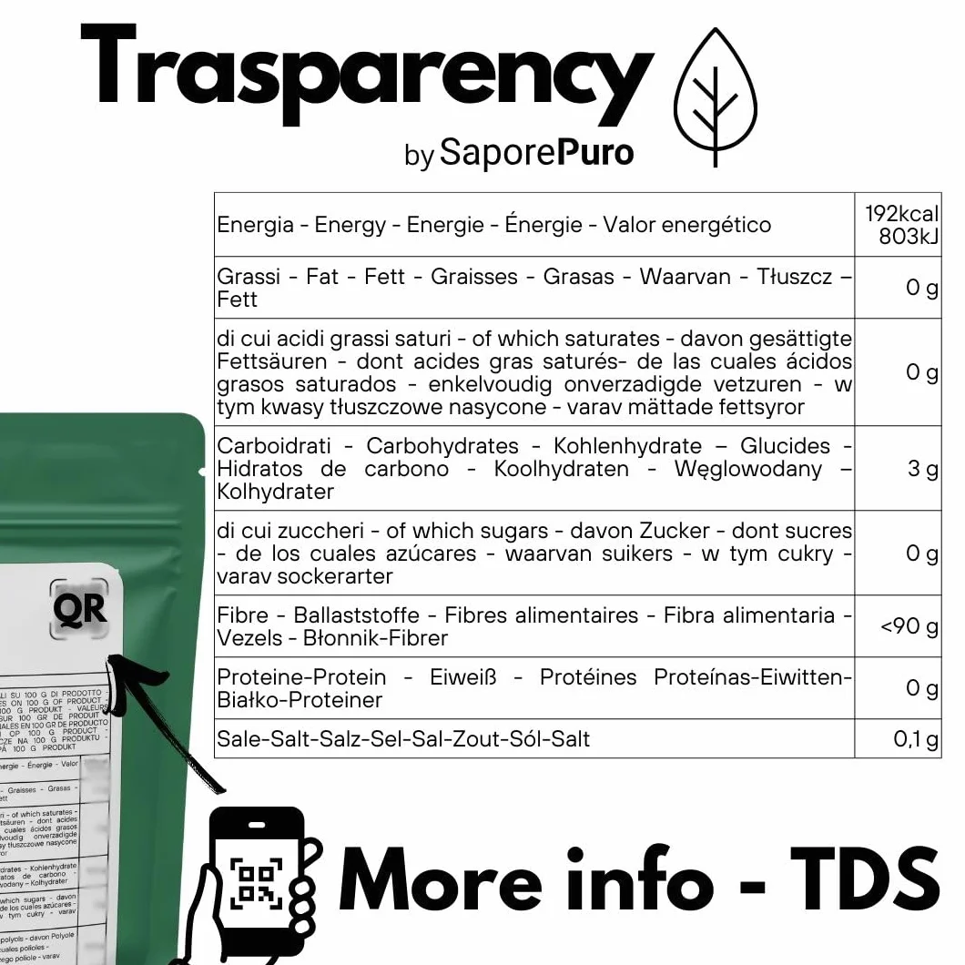 SaporePuro Metilcelulosa en Polvo 250 g – Espesante Natural Sin Gluten para Uso Alimentario, Cosmético e Industrial