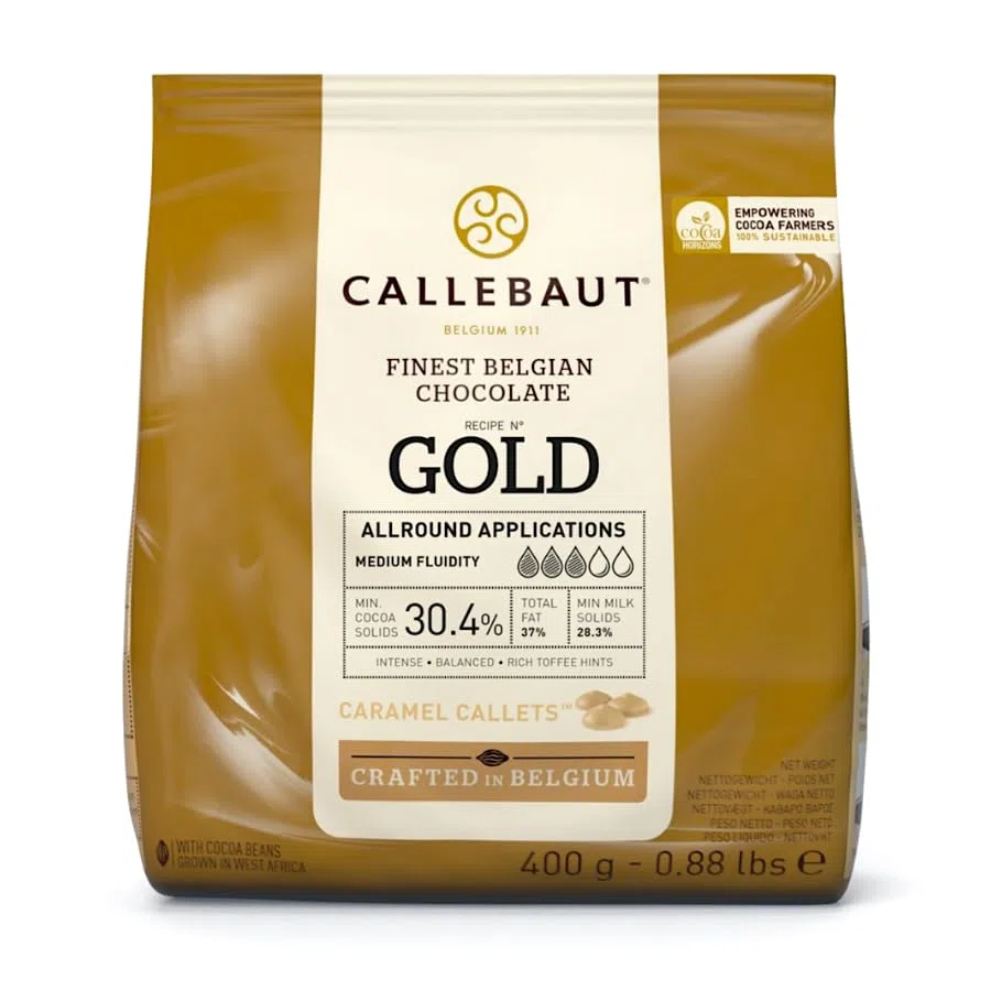 CHOCOLATE CARAMELIZADO GOLD - 400 G