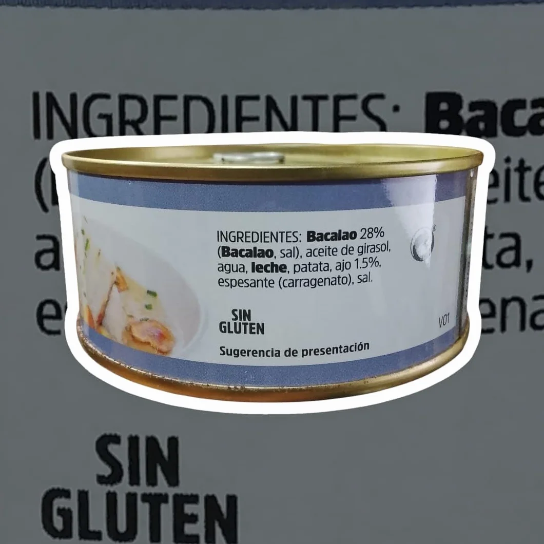 Brandada de Bacalao con Ajo Iberitos 250g – Crema Gourmet Lista para Consumir Untable Suave y Cremosa | Ideal para Aperitivos, Tostas y Recetas (PACK 2)