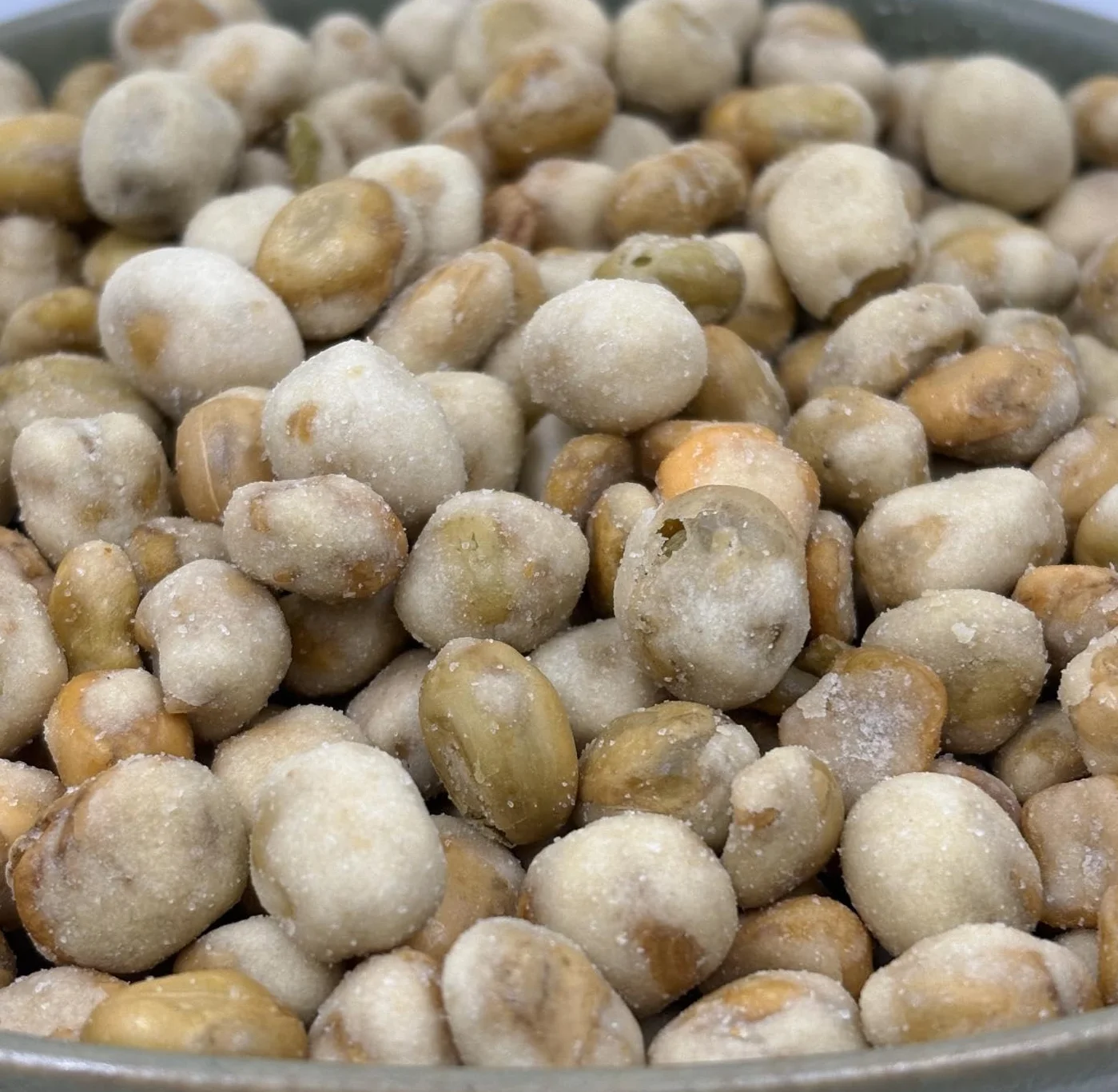 NULTHY 1kg - Guisantes Tostados con Sal Marina, Snack de Legumbres Crujientes, Aperitivo Premium