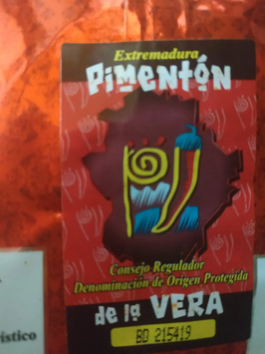 Pimentón de la Vera Ahumado Picante D.O.P. Caballo de Oros Bolsa de 1 kilo