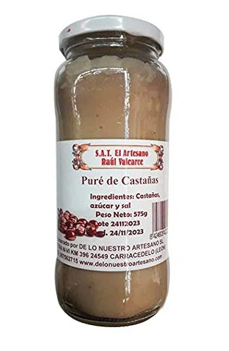 Puré de Castañas del Bierzo Artesano 575g