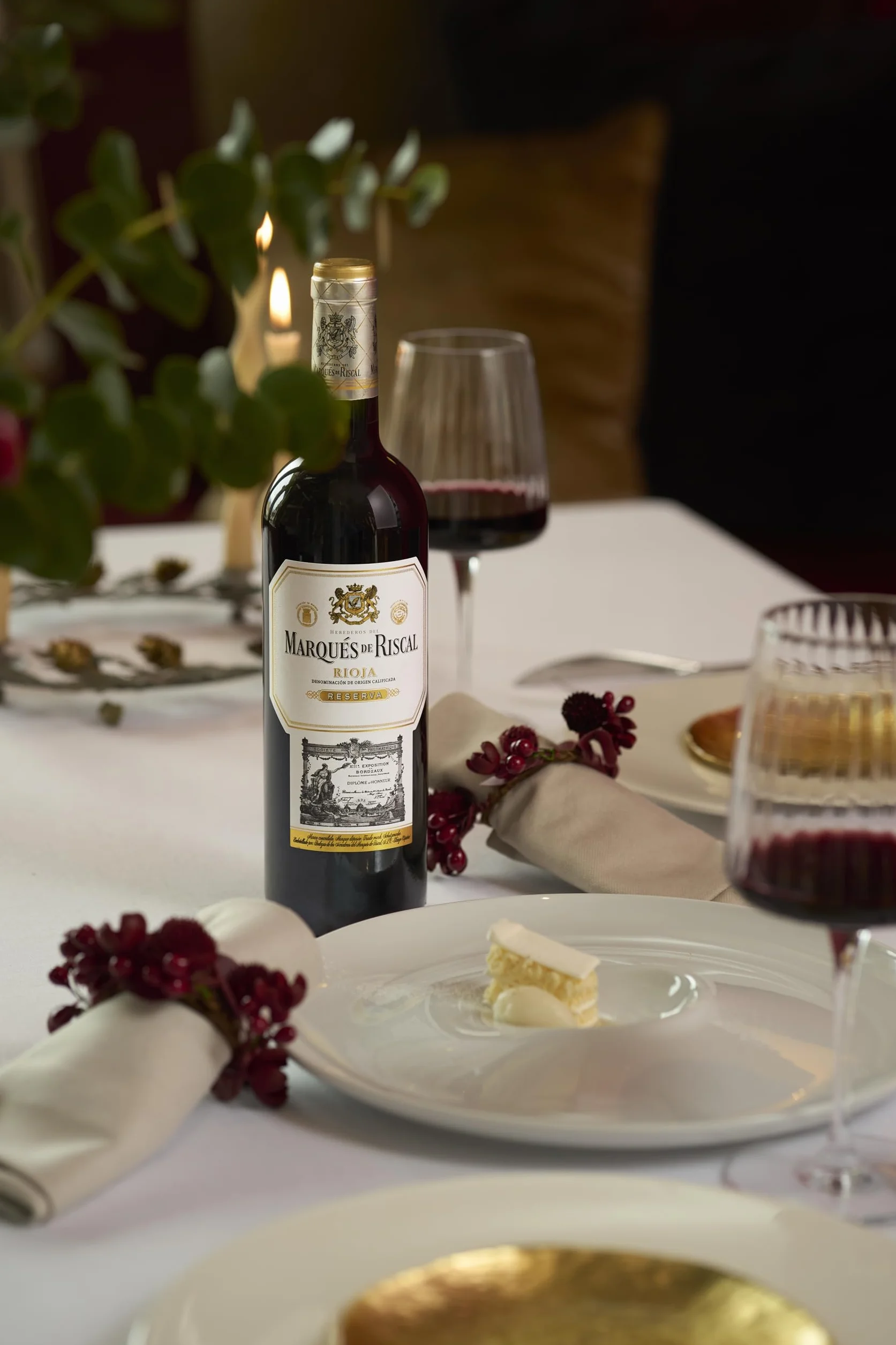Marques De Riscal Reserva Vino Tinto Rioja Tempranillo 750 ml