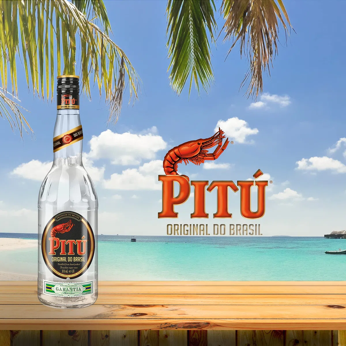 Pitú Premium do Brasil - 1000 ml