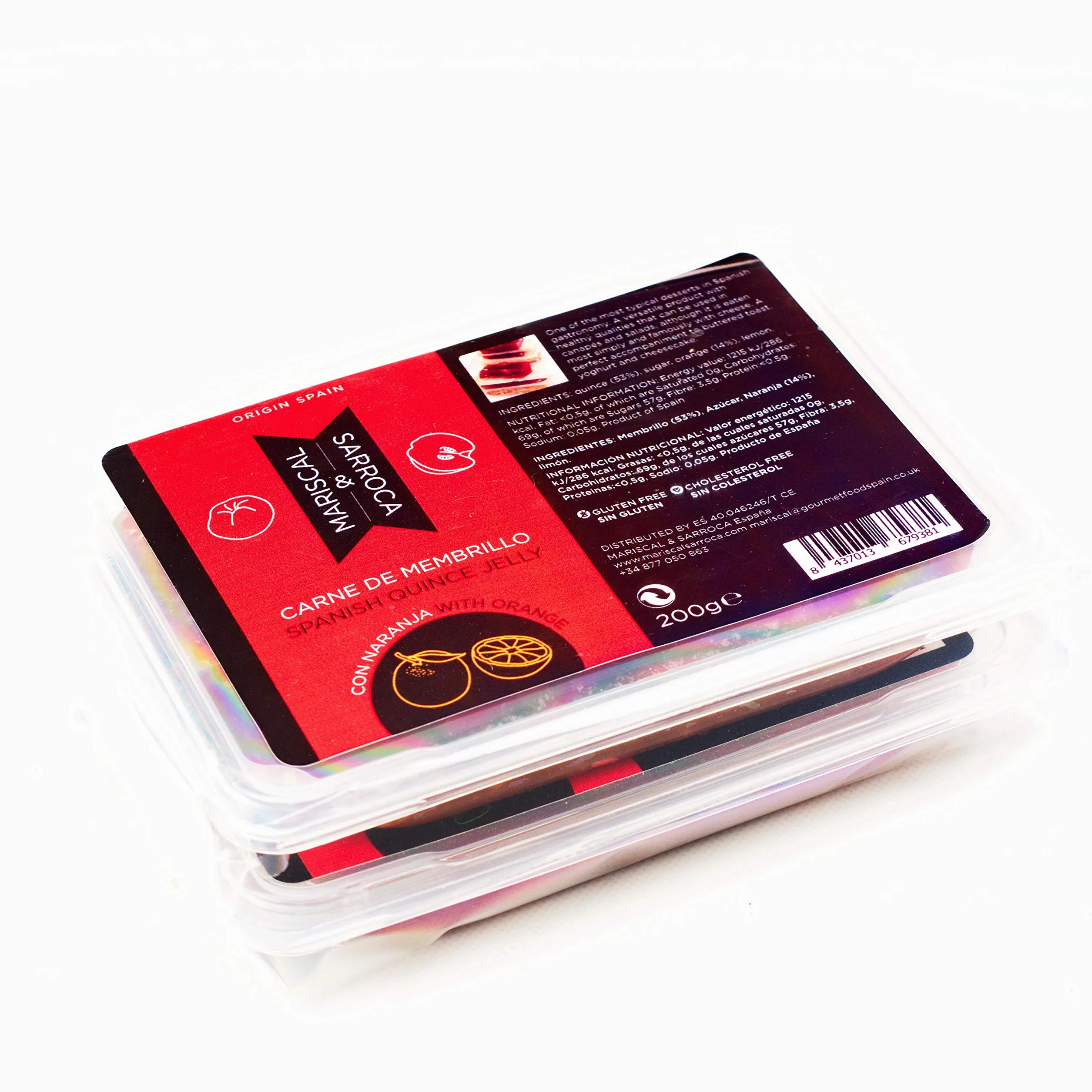 Pack Membrillos 2 x 240g Mariscal & Sarroca Original y con Naranja