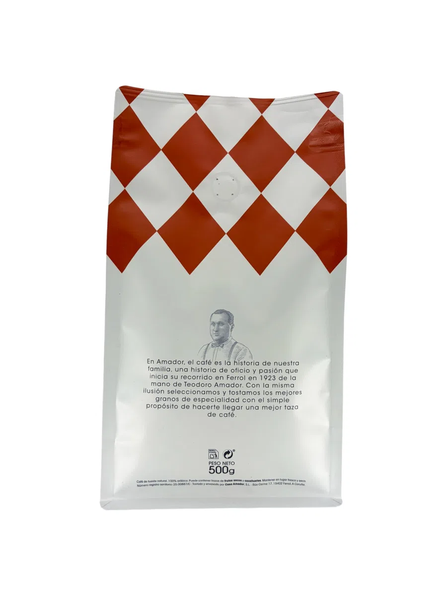 Cafés AMADOR - Café MOLIDO Natural Arábica - COLOMBIA 500g (Grueso - Prensa Francesa/Cold Brew)