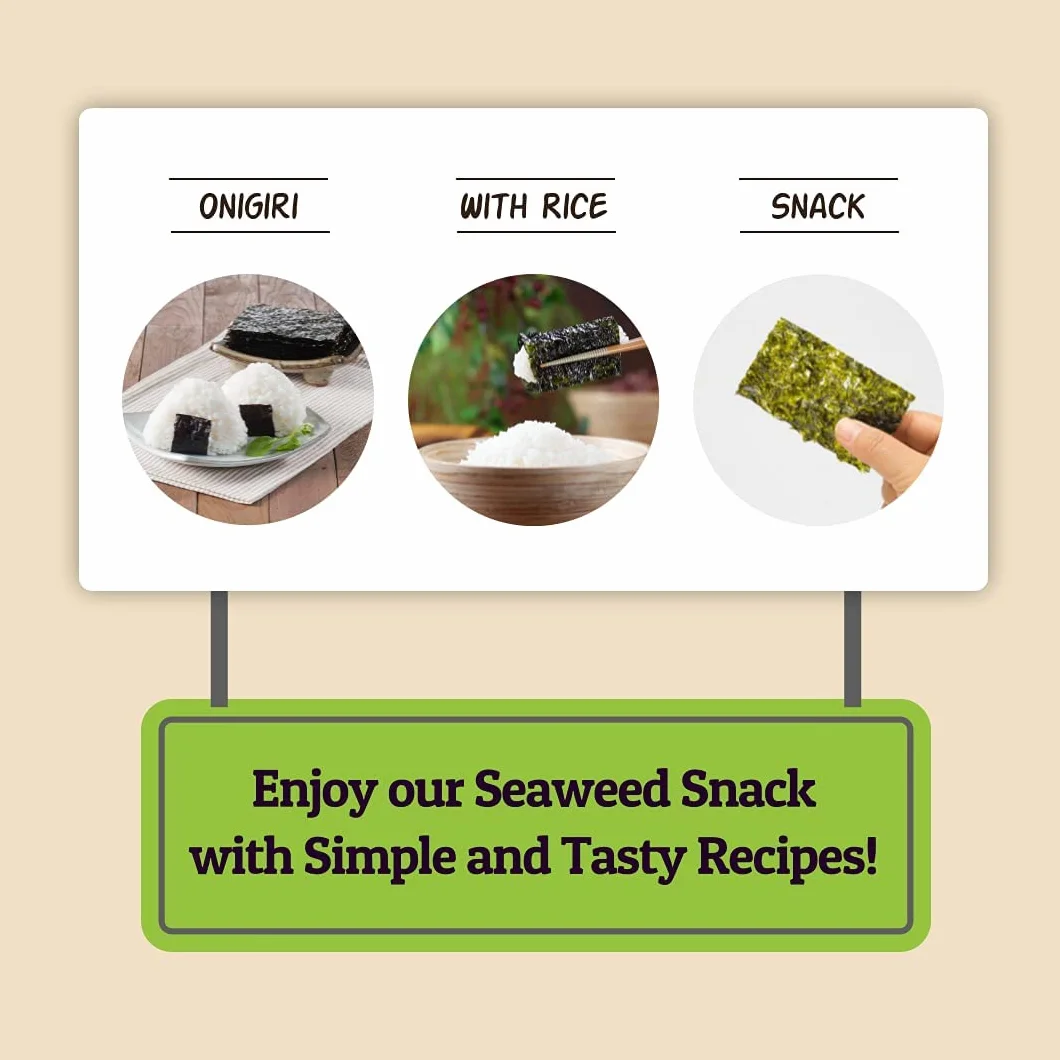 Daechun (Choi's1) Wasabi Seaweed Snack 20 Pack Producto de Corea