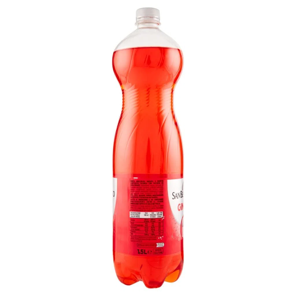 12x San Benedetto Ginger Drink Beverage 1.5l Aperitif!