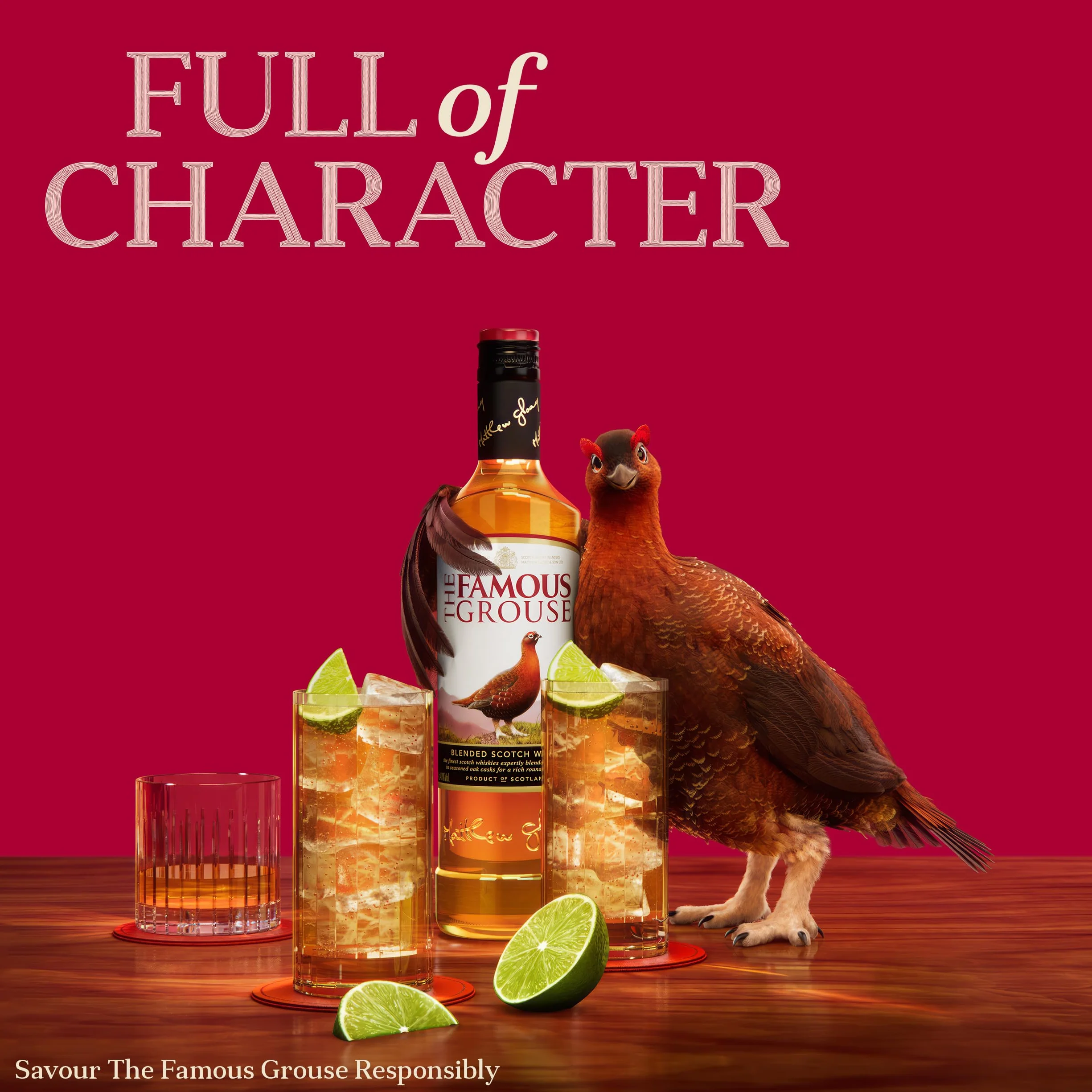 The Famous Grouse Blended Scotch Whisky 40% Vol. 1l
