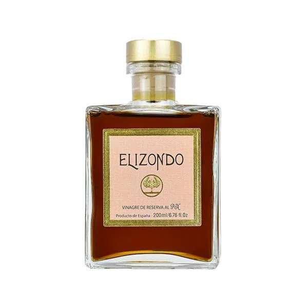 Elizondo | Vinagre de Jerez Reserva artesano de la variedad Pedro Ximénez - Botella 200 ml