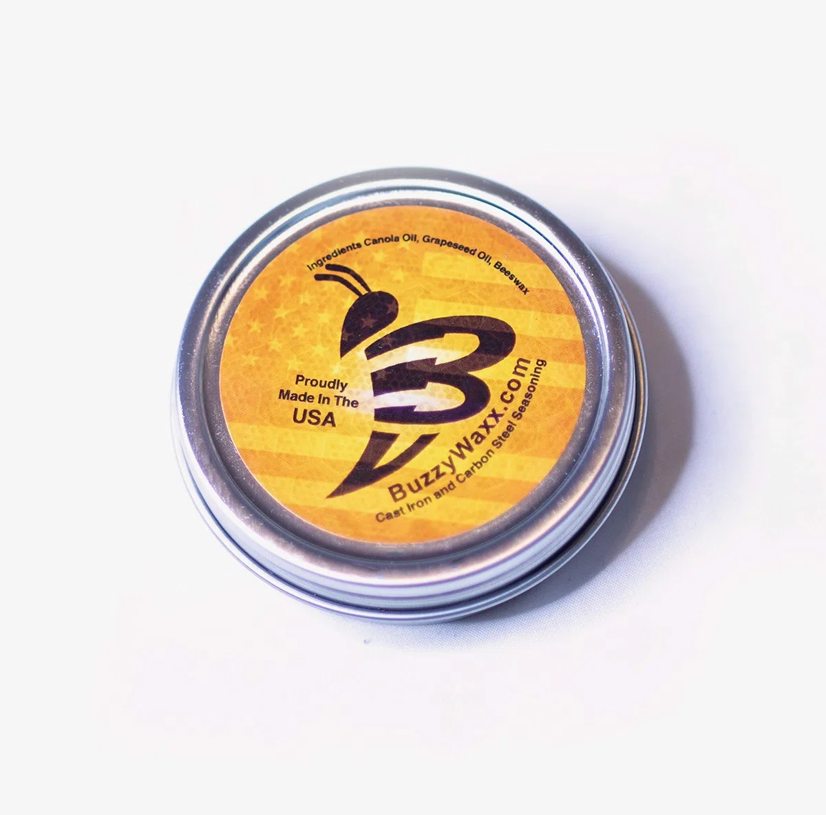BuzzyWaxx Original Blend - Condimento para hierro fundido y acero al carbono